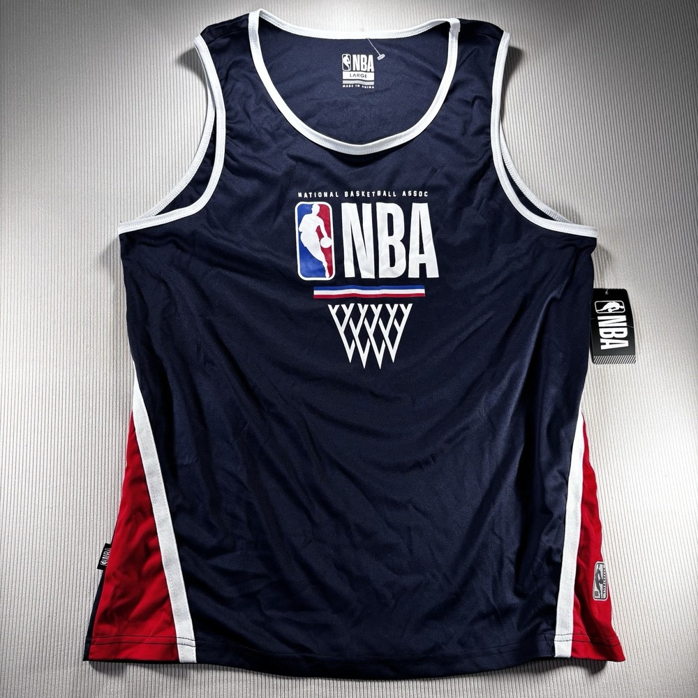 NWT NBA Men's Basketball Jersey, Large
